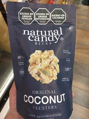 Natural Candy Original Coconut Clusters x 100 gr (Natural Candy)