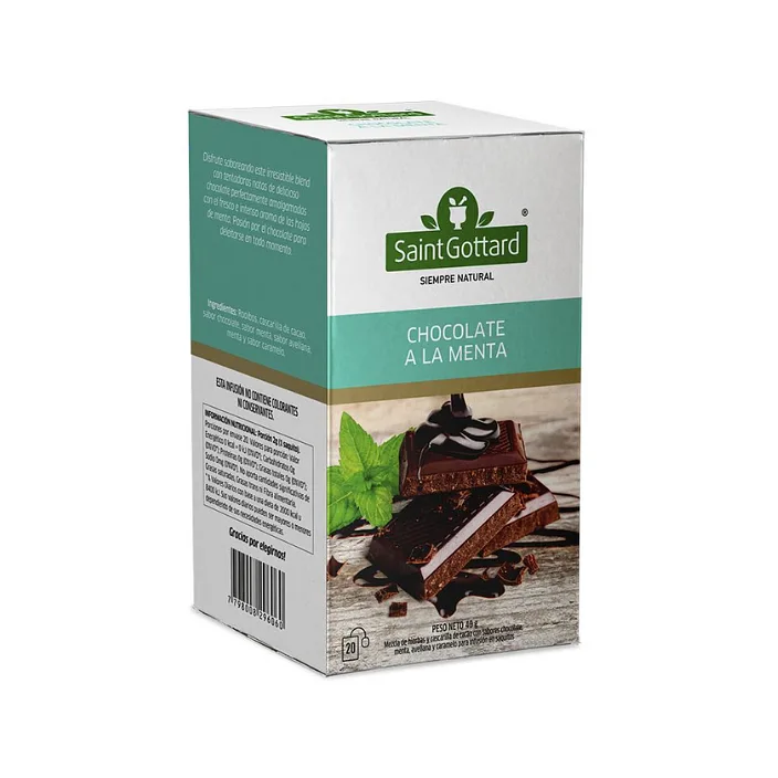 Infusion Chocolate a la Menta (Saint Gottard)