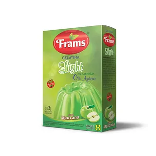 Gelatina Light Manzana x 26 gr (Frams)