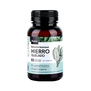Hierro Quelado x 50 cap (Natier)