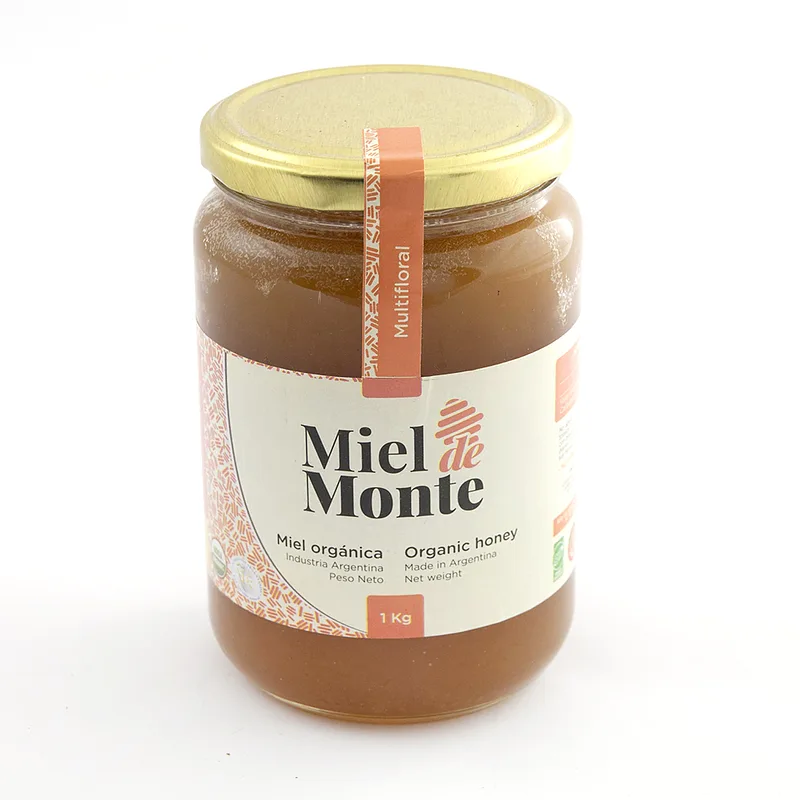 Miel Organica Multifloral x 1 kg (Miel de Monte)