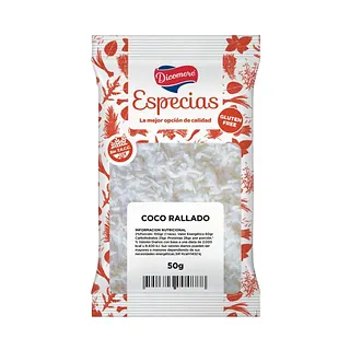 Coco Rallado x 50 gr (Dicomere)