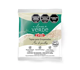 Tapas Para Empanadas Mix de Semillas (Orali)