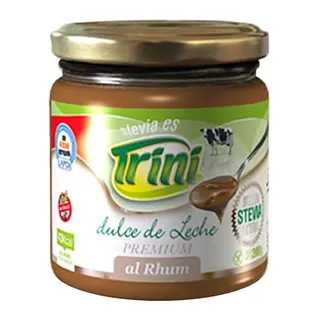 Dulce de Leche al Rhum con Stevia x 200 gr (Trini)