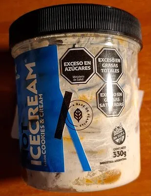 Helado Not Ice Cream Sabor Cookies y Cream x 330 gr (NotCo)