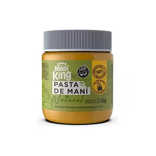 Pasta de Mani Natural x 245 gr (King)