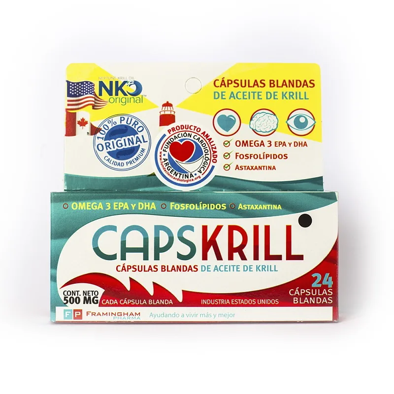 Capskrill x 24 cap blandas (Framingham Pharma)