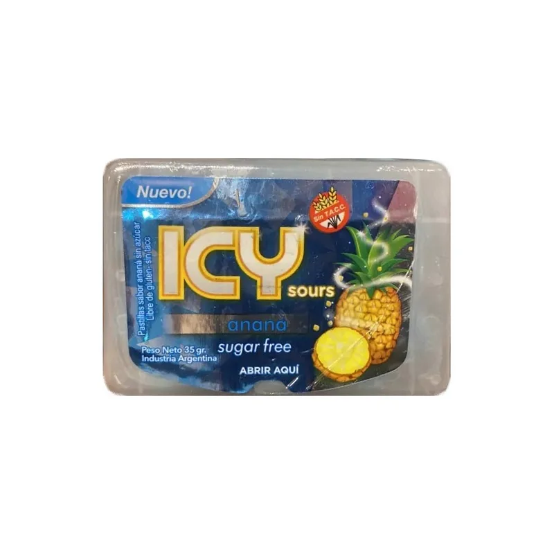 Pastillas de Anana Sin Azucar x 35 gr (ICY)