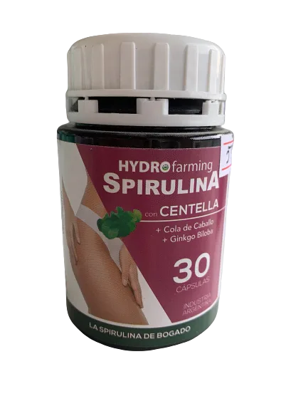 Spirulina con Centella x 30 comp (Bogado)