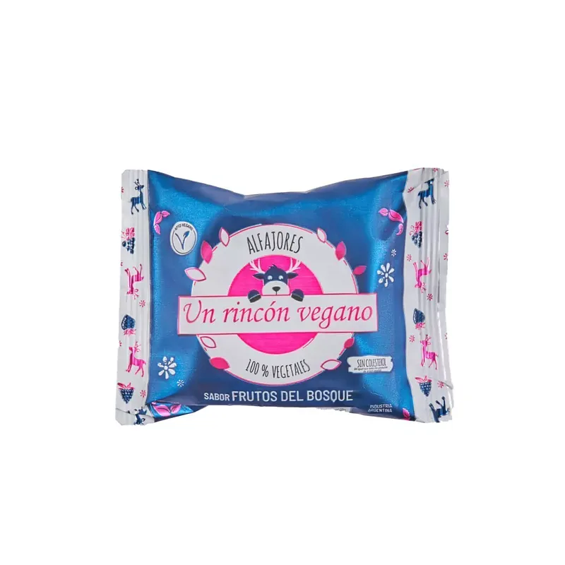 Alfajor de Frutos del Bosque (Un Rincon Vegano)