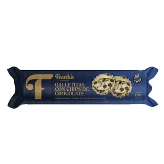 Galletitas con Chips de Chocolate sin Tacc x 120 gr (Franks)