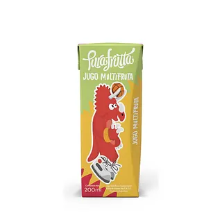 Jugo Multifruta Infantil x 200 ml (Pura Frutta)