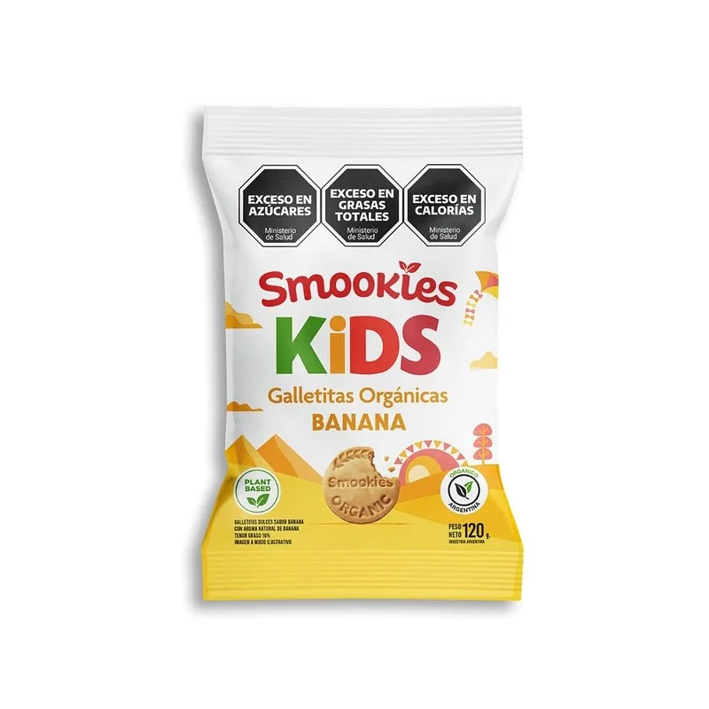 Smookies Kids Sabor Banana x 120 gr (Smookies)