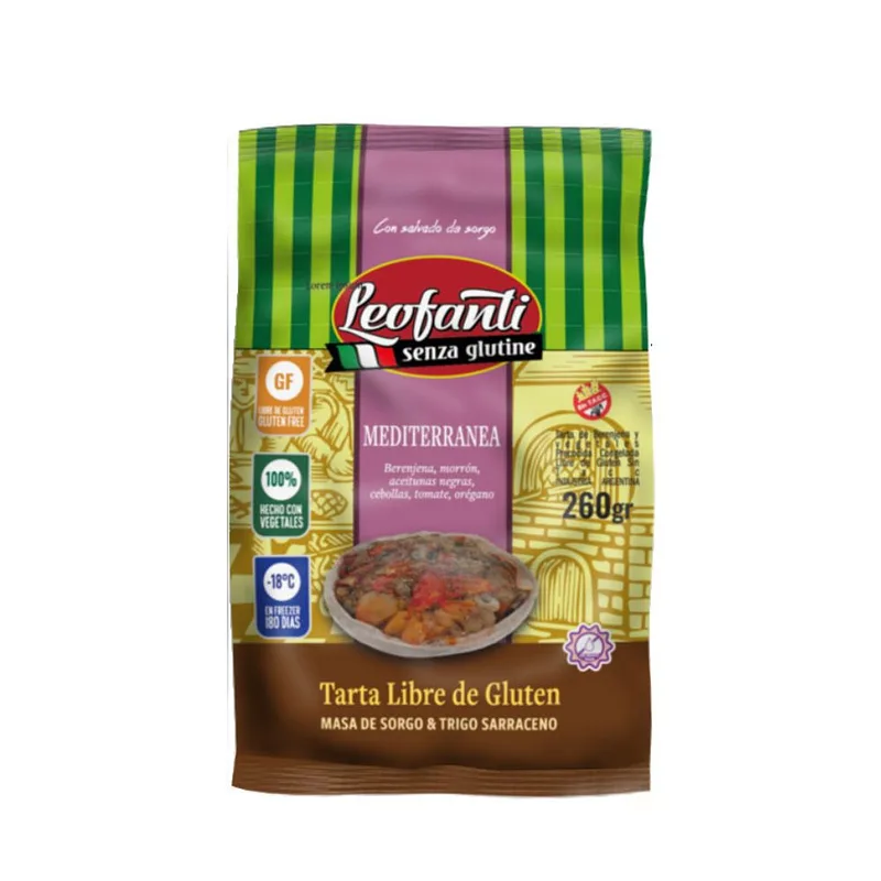 Tarta Mediterranea x 260 gr (Leofanti)