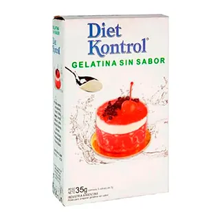 Gelatina Sin Sabor x 35 gr (Diet Kontrol)