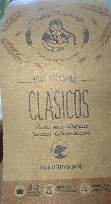Pasta Organica Integral Fusilli Clasico x 400 gr (Dona Dominga)