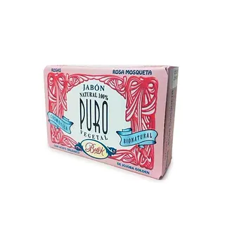 Jabon Rosas y Rosa Mosqueta x 85 gr (Natural Puro Vegetal)