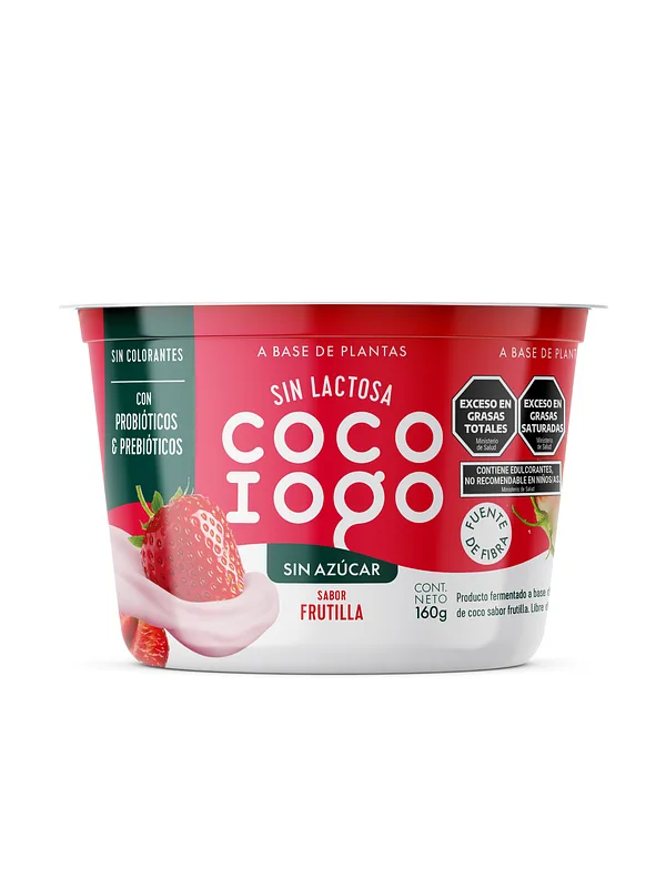 Yogur de Frutilla Sin Azucar x 160 gr (Iogo)