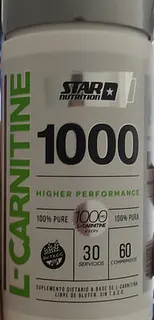 L-Carnitine 1000 x 60 comp (Star Nutrition)