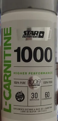 L-Carnitine 1000 x 60 comp (Star Nutrition)