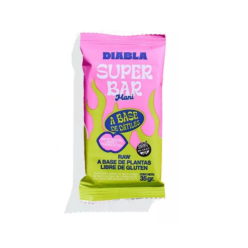 Barra de Mani x 35 gr (Diabla)