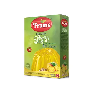 Gelatina Light Anana x 26 gr (Frams)