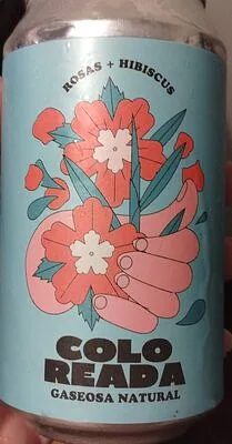 Ginger Ale Sabor Rosas con Hibiscus x 354 ml (Coloreada)
