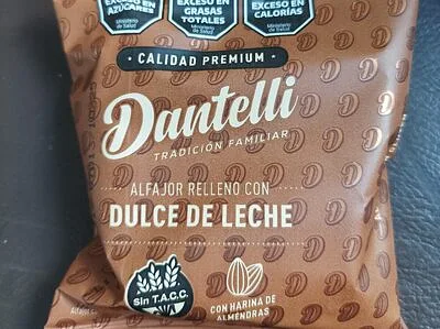 Alfajor Relleno con Dulce de Leche (Dantelli)