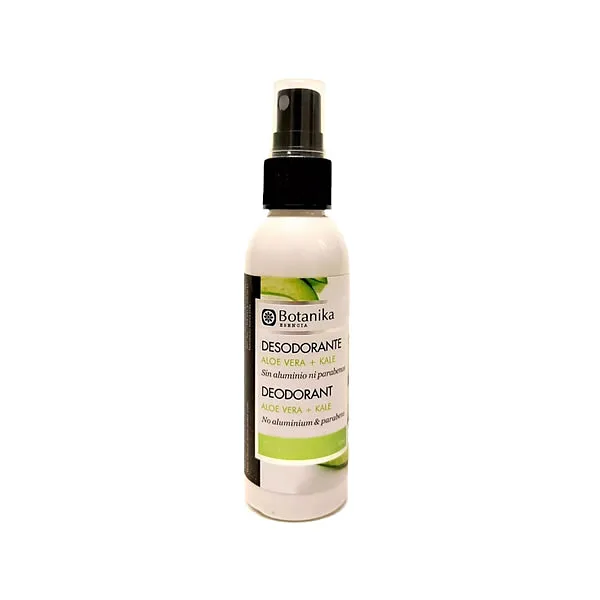Desodorante en Spray Aloe Vera y Kale x 75 ml (Botanika)