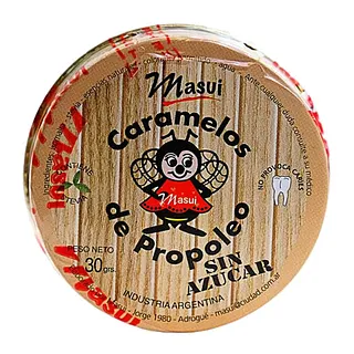 Caramelos de Propoleo x 30 gr x 5 u (Masui)