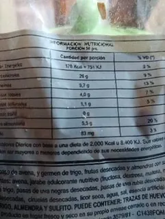 Granola x 230 gr (Maria E)