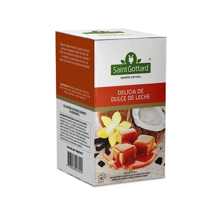 Infusion Delicia de Dulce de Leche x 20 u (Saint Gottard)