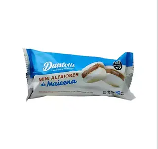 Mini Alfajores de Maicena x 110 gr (Dantelli)