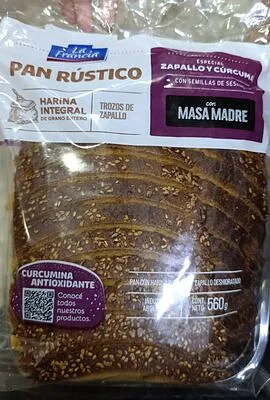 Pan Rustico Zapallo y Curcuma x 560 gr (La Francia)