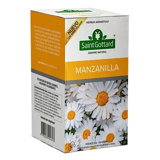 Te Manzanilla x 20 u (Saint Gottard)