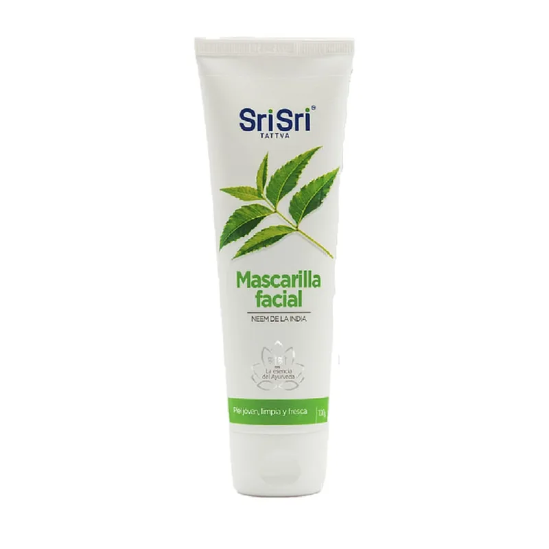 Mascarilla Facial con Neem de la India x 100 gr (Sri Sri)