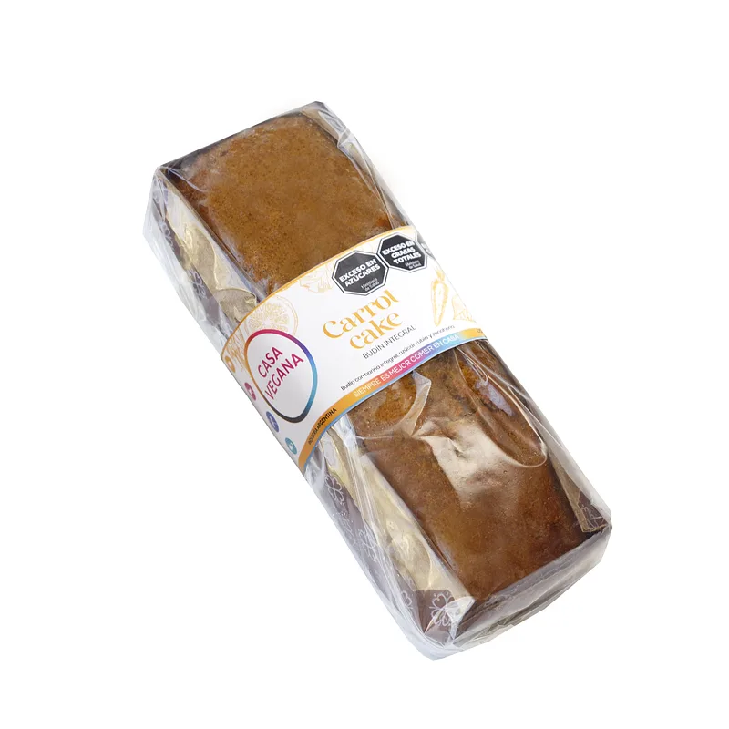 Budin de Zanahoria Carrot Cake x 500 gr (Casa Vegana)