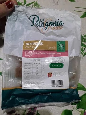 Almohaditas Hojuelas Rellenas de Frutilla x 100 gr (Patagonia Grains)