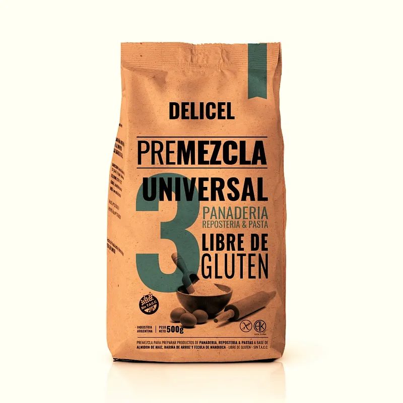 Premezcla Universal x 500 gr (Delicel)