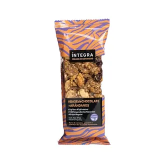 Barrita de Chocolate y Arandanos x 41 gr (Integra)