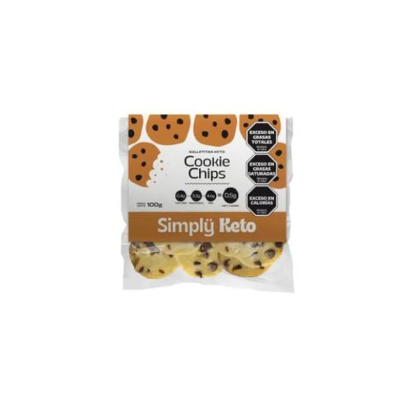 Galletitas Cookie Chips x 100 gr (Simply Keto)