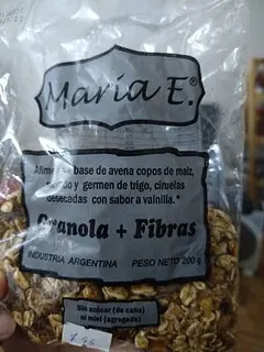 Granola Fibras x 200 gr (Maria E)