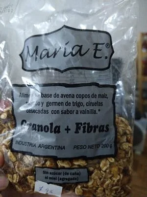 Granola Fibras x 200 gr (Maria E)