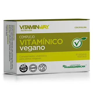 Multivitaminico Vegano x 30 cap (Vitaminway)