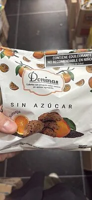 Galletitas Sabor Naranja sin Azucar x 150 gr (Doninas)