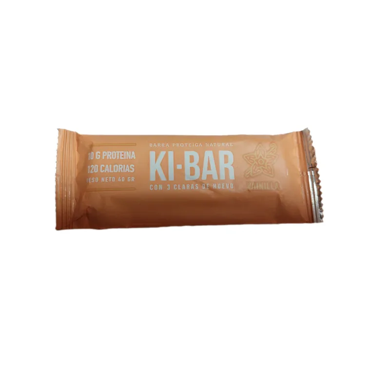 Barra de Proteina Natural Sabor Vainilla x 40 gr (Ki-Bar)