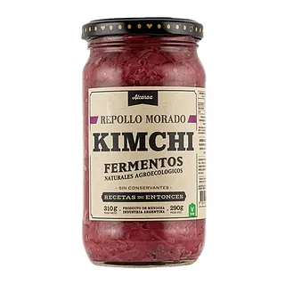 Kimchi Repollo Morado x 310 gr (Recetas De Entonces)