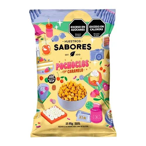 Pochoclos con Caramelo x 95 gr (Nuestros Sabores)