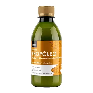 Propoleo Plus con Curcuma, Jengibre y Tomillo x 250 ml (Natier)