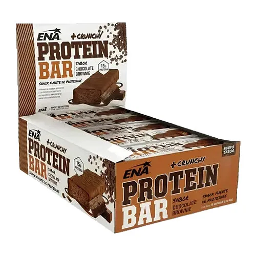 Barra de Proteina Chocolate Brownie x 46 gr x 16 u (ENA)